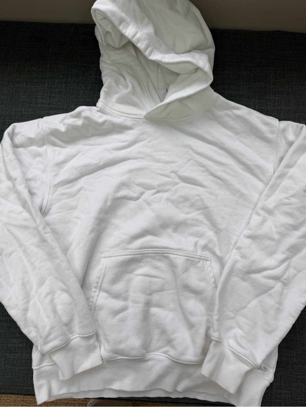 TNA Men's White Pullover Hoodie